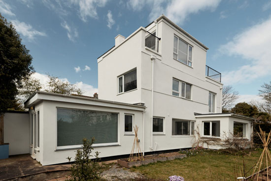 1930s William Lescaze modern house in Broadsands, Devon