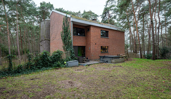 1970s brutalist house in Heusden-Zolder, Belgium