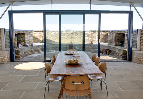 Award-winning 19th century martello tower conversion in Bawdsey, Suffolk