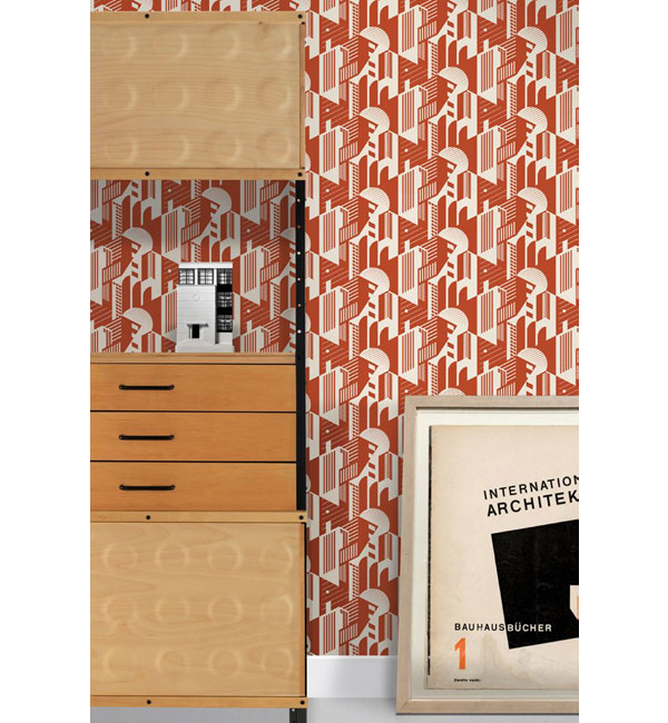 Mini Moderns unveils its Bauhaus wallpaper collection