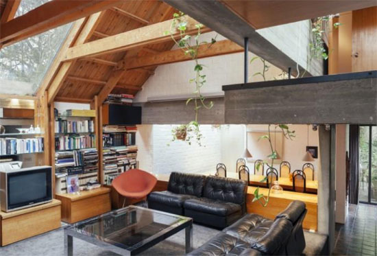 1970s Gerard Cools-designed brutalist property in Westerlo, Belgium
