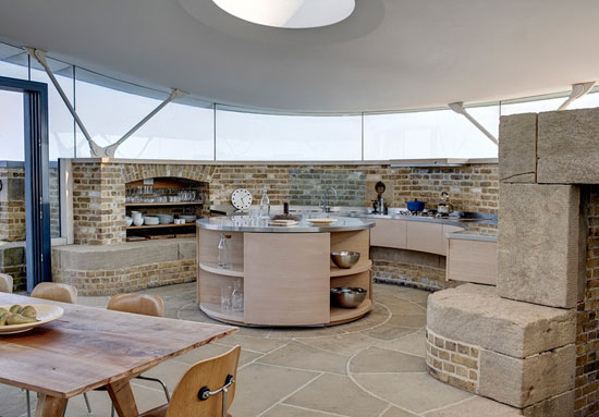 Award-winning 19th century martello tower conversion in Bawdsey, Suffolk