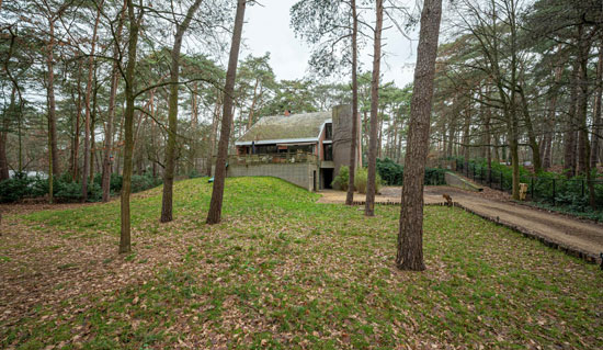 1970s brutalist house in Heusden-Zolder, Belgium