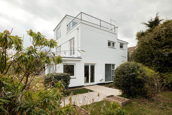 1930s William Lescaze modern house in Broadsands, Devon