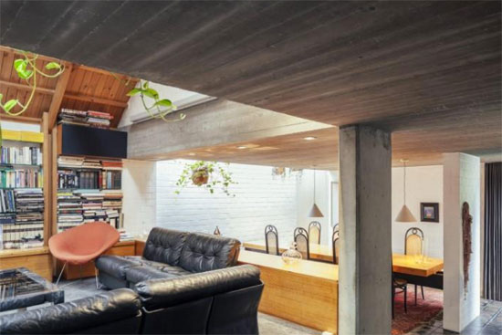 1970s Gerard Cools-designed brutalist property in Westerlo, Belgium