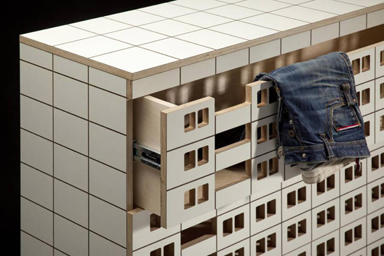 Design spotting: Furniture inspired by tower blocks by Lassak Studio