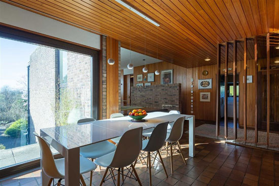 1960s modernist property in Broughty Ferry, near Dundee, Scotland
