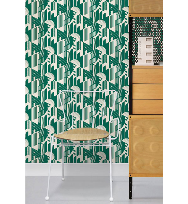 Mini Moderns unveils its Bauhaus wallpaper collection