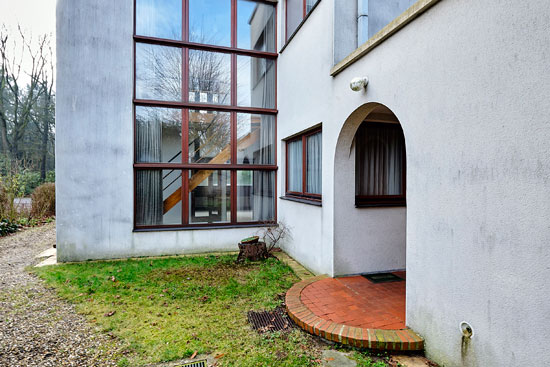 1930s E. Van Steenbergen modernist house in Vosselaar, Antwerp, Belgium