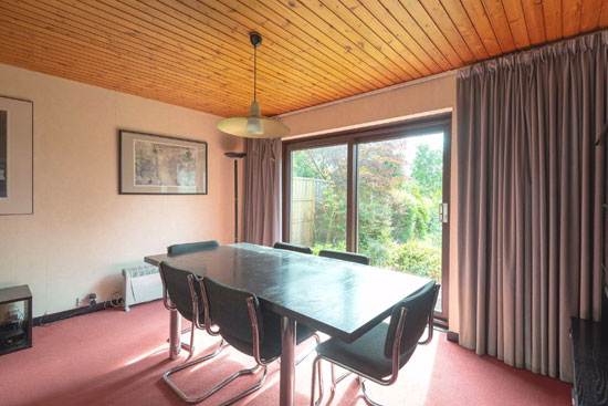 1960s modern house in Broughty Ferry, near Dundee, Scotland