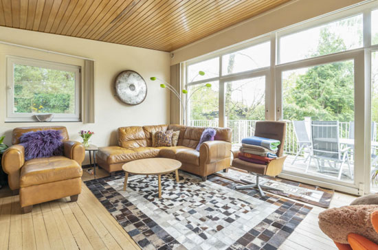 1950s midcentury modern house in Bassett, Hampshire