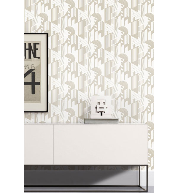 Mini Moderns unveils its Bauhaus wallpaper collection