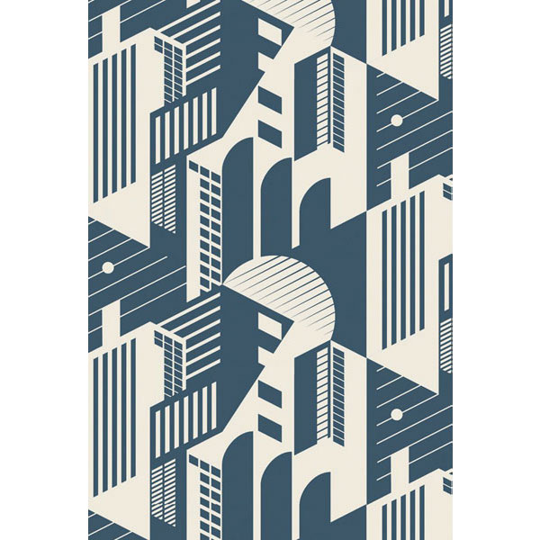 Mini Moderns unveils its Bauhaus wallpaper collection