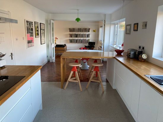 Adam and Alex's 1960s The Bookends modern house in Brighton, East Sussex