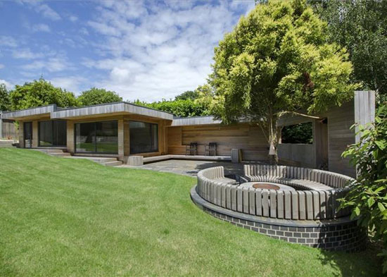 Outwood modernist property in Beaulieu, Hampshire