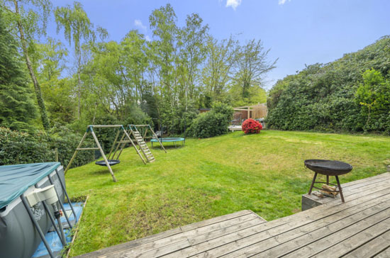 1950s midcentury modern house in Bassett, Hampshire