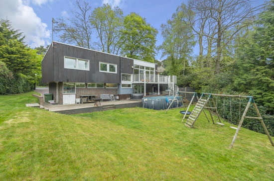1950s midcentury modern house in Bassett, Hampshire
