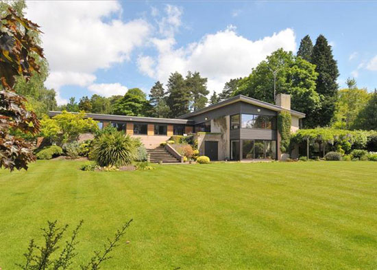 On the market: 1960s A. Monrad-Hansen-designed midcentury property in Barnt Green, Worcestershire