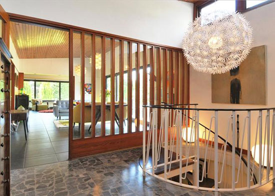 1960s A. Monrad-Hansen-designed midcentury property in Barnt Green, Worcestershire