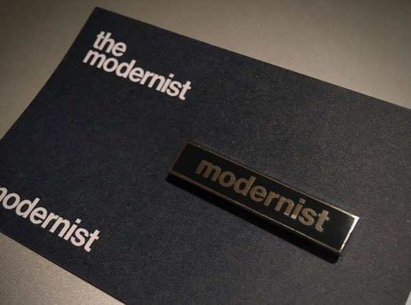 The Modernist badge