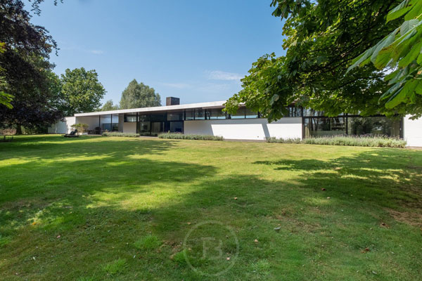 1960s Konstrukto modern house in Tielt, Belgium