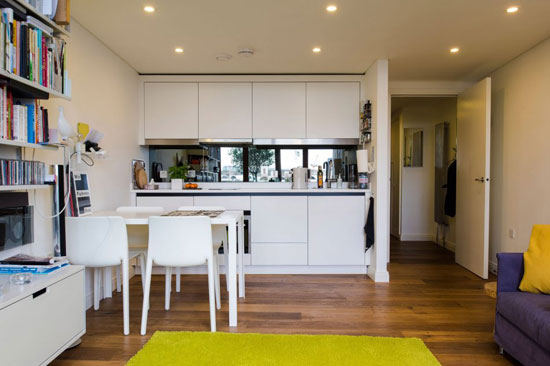 Apartment in Frobisher Crescent on the Chamberlin, Powell & Bon-designed Barbican Estate, London EC2