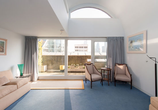 Two-bedroom apartment in Willoughby House, Barbican Estate London EC2