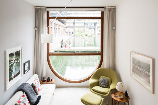 1960s Chamberlin, Powell & Bon-designed apartment in Brandon Mews, Barbican Estate, London EC2