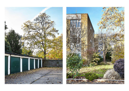 1960s modernist apartment in Barnes, London SW13