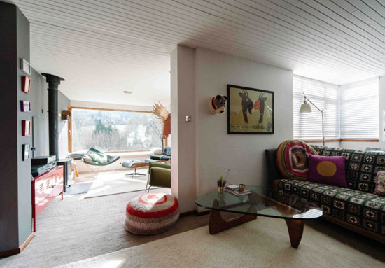 1960s midcentury modern property in Lyncombe Vale, Bath, Somerset
