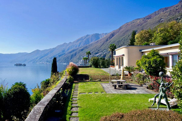 1930s Carl Weidemyer-designed Bauhaus villa in Ascona, Switzerland