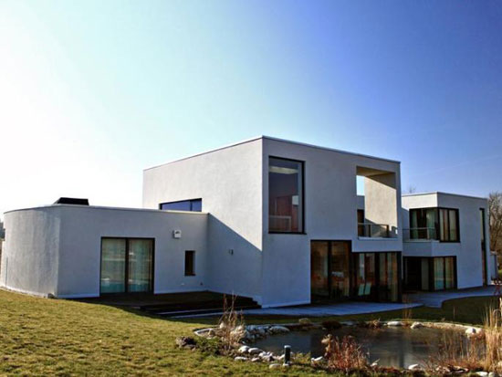 Modernist property in Leipzig, Saxony, Germany