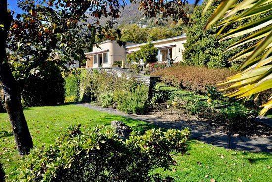 1930s Carl Weidemyer-designed Bauhaus villa in Ascona, Switzerland