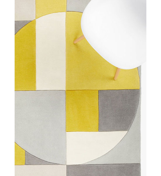 Tia Bauhaus-style rugs by John Lewis and Partners