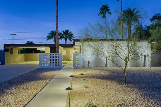 1960s Al Beadle-designed midcentury modern property in Phoenix, Arizona, USA