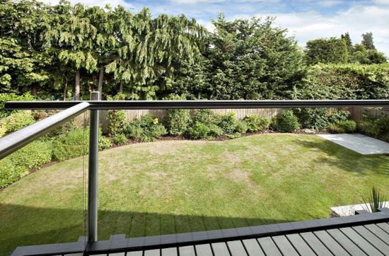 Five-bedroom contemporary modernist Huf Haus in Beaconsfield, Buckinghamshire