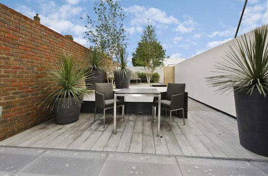 Five-bedroom modernist town houses in North Kensington, London W10