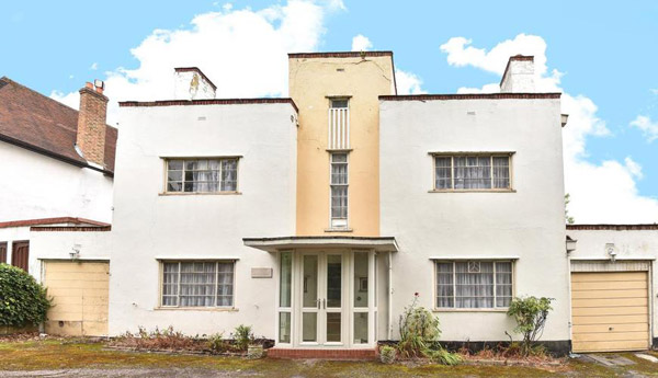 1930s art deco renovation project in Beckenham, Kent