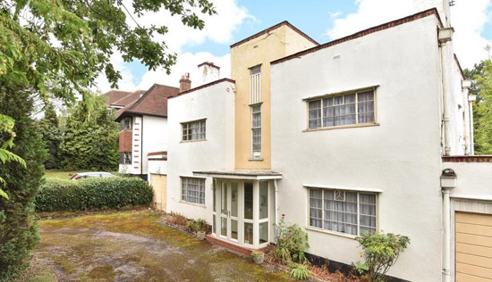 1930s art deco renovation project in Beckenham, Kent