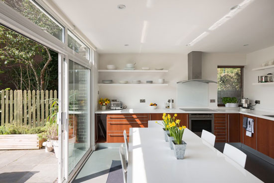 1970s Galberg & Weal-designed modernist townhouse in Beckenham, Kent