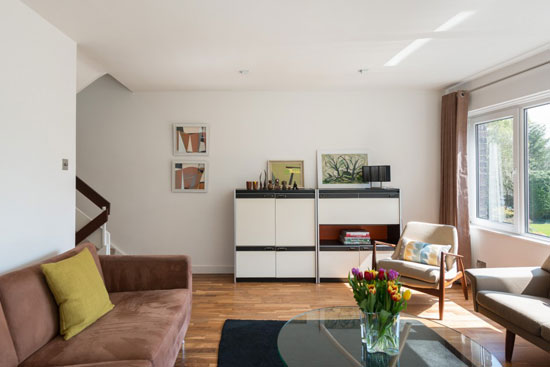1970s Galberg & Weal-designed modernist townhouse in Beckenham, Kent