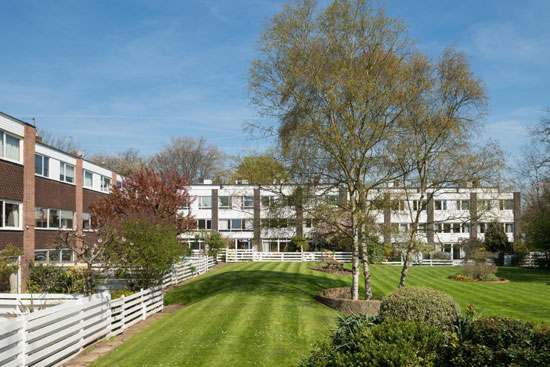 1970s Galberg & Weal-designed modernist townhouse in Beckenham, Kent