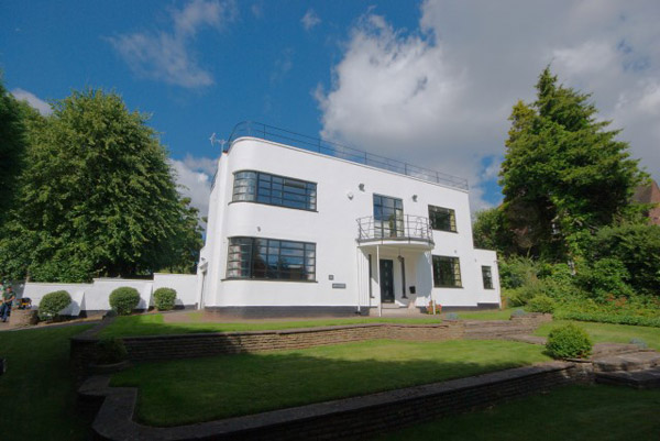 1930s Beech House art deco property in Sutton Coldfield, West Midlands