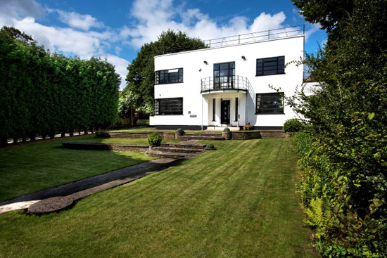 1930s Beech House art deco property in Sutton Coldfield, West Midlands