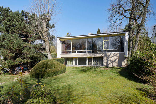 1950s Roger Homez modern house in Kraainem, Flanders, Belgium