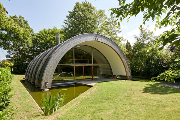 Frank Verplanken modernist house in Destelbergen, Belgium