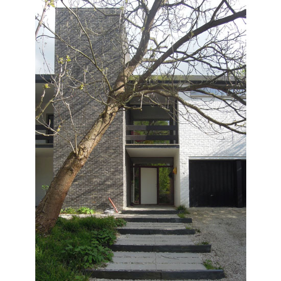 1960s modernist property in Uccle, Belgium