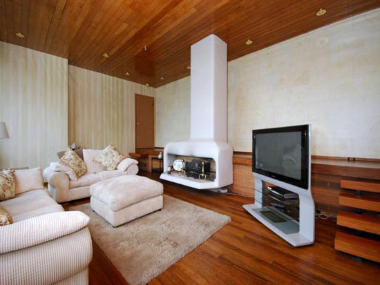 1960s modernist property in Newtonabbey, near Belfast, Northern Ireland