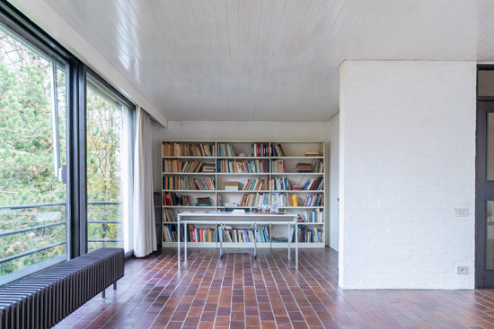 1970s Roger Vanhoof modern house in Leuven, Belgium