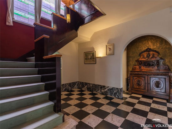 1930s modernist house in Ghent, Belgium